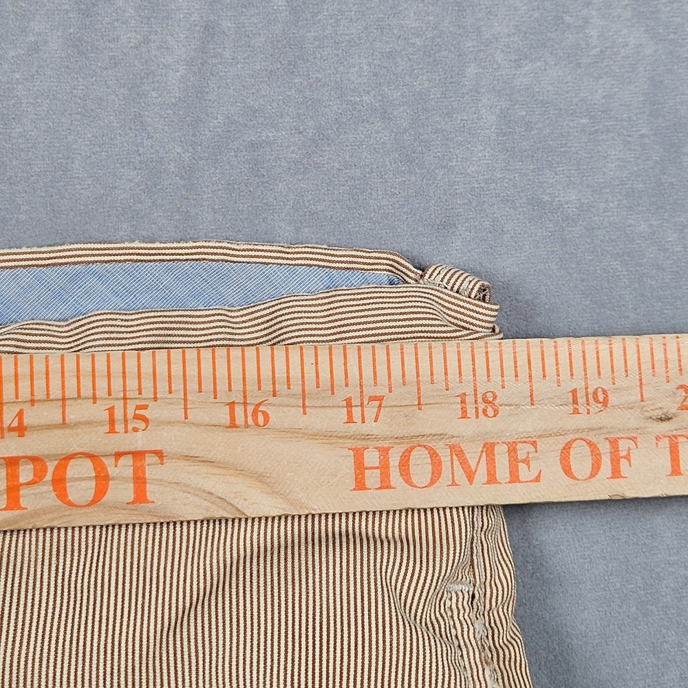 Vintage J. Crew Pants Mens 36x34 Tan Pinwale Corduroy Classic Slim Fit Chino Y2K - Picture 4 of 12
